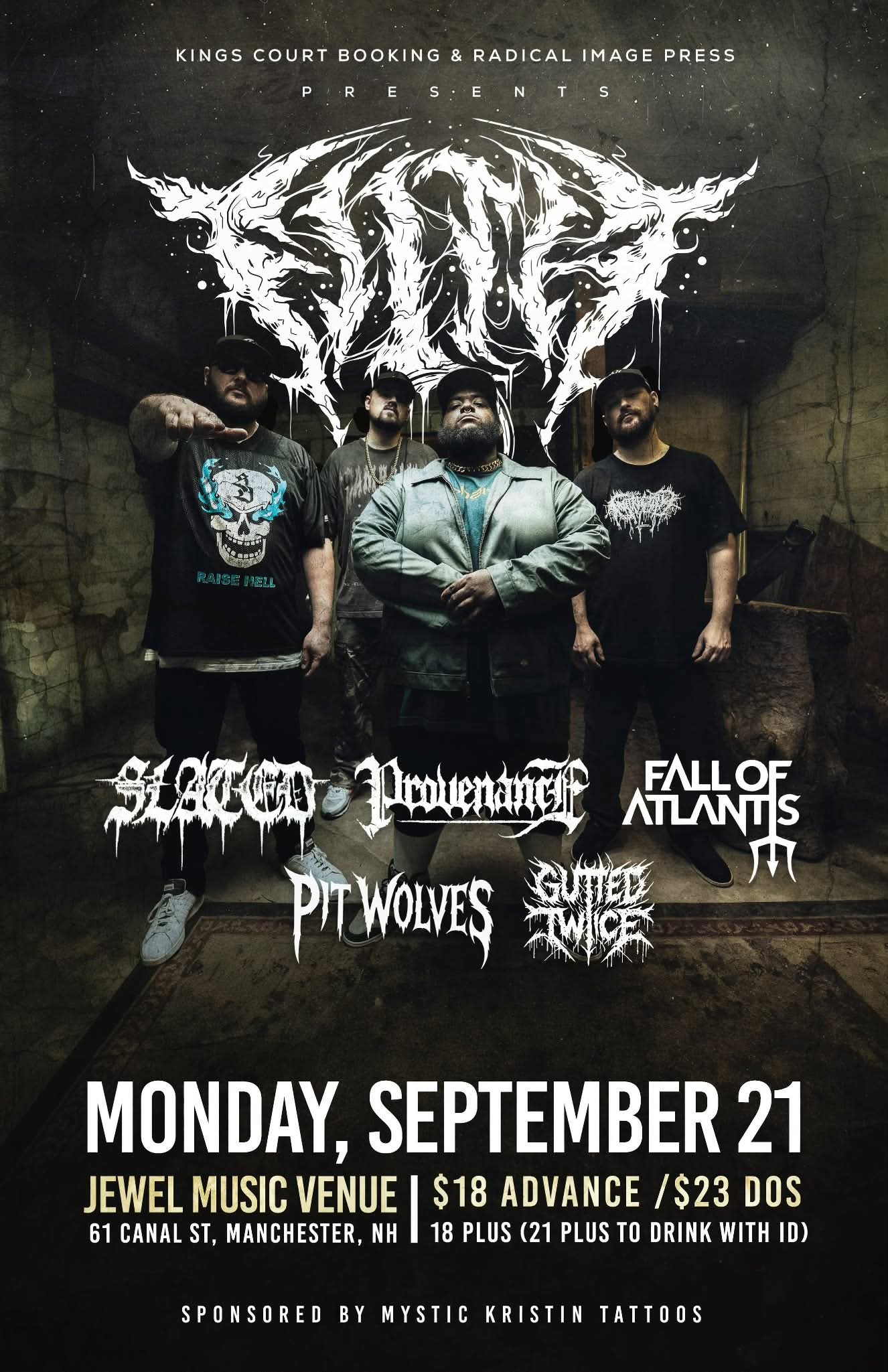 Pit Wolves @ Jewel Music Venue September 21st